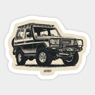 Land Cruiser 70 series Sticker